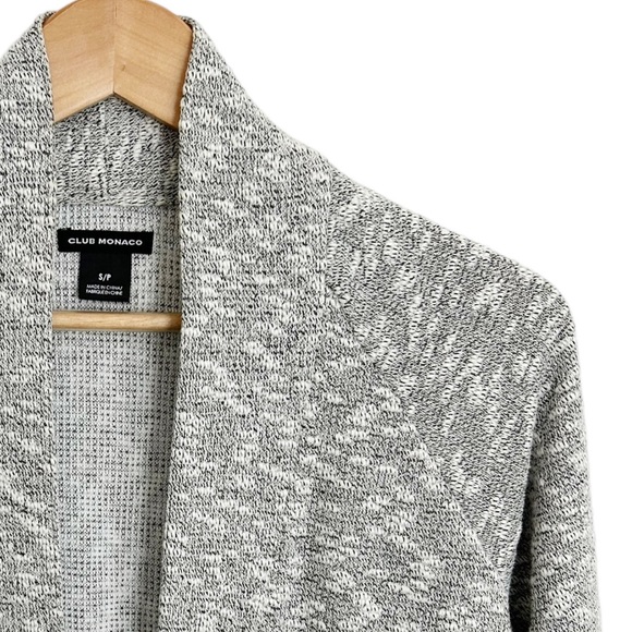 Club Monaco Open Front Cardigan Sweater Size S - Picture 4 of 10